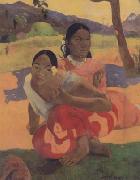 Paul Gauguin When will you Marry (mk07) oil painting